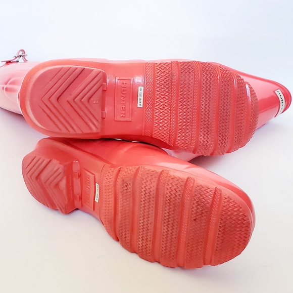 ๐Rain Hunter Boots Like New Tall Gloss๐ - Picture 7 of 16